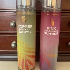 (2) Bath & Bodyworks body sprays